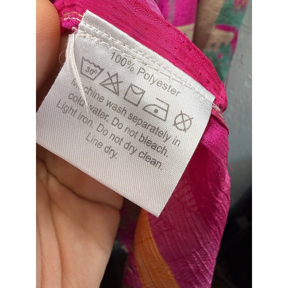 Earthbound reversible wrap asymmetrical midi skirt womens bohemain fairy cottage - Picture 5 of 8